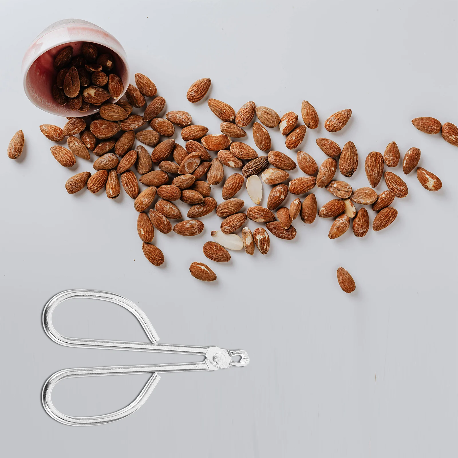 

Stainless Steel Pine Nut Cracking Tool Multi-Function Nut Opener For Sunflower Seeds Watermelon Seeds Kitchen Use