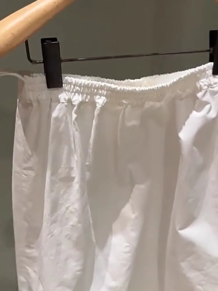 E falda en Línea A con Encaje, Estilo Suave, Faldas de Verano para Mujer, Ambiente Suave, Faldas de Media Longitud