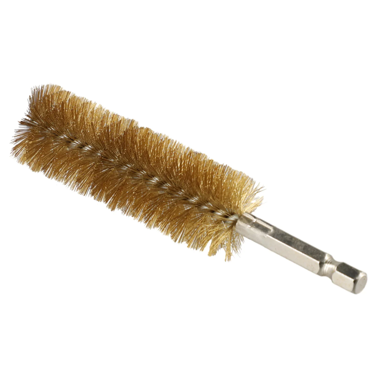 9-25mm Brass Wire Tube Machinery Cleaning Brush Rust Cleaner Polishing Accessories For Automotive Removing Paint Hand Tools