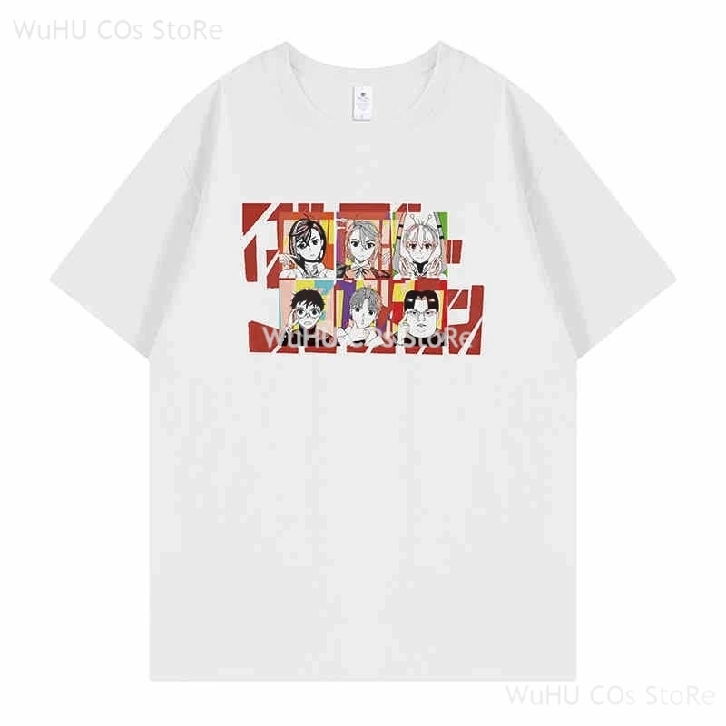 أنيمي Dandadan مومو أيأسه تأثيري كين تاكاكورا آيرا شيراتوري سايكو أيأسه تأثيري تي شيرت زي هالوين كرنفال حفلة البدلة