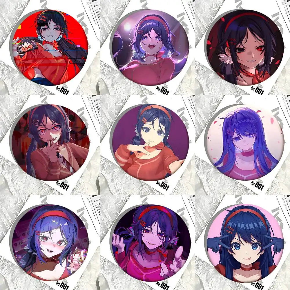 Anime Game Mita Round Badges Can Be Used To Decorate Clothes And Backpack Pins