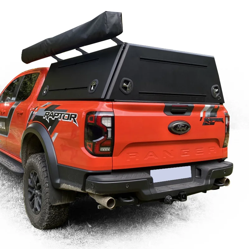 2024 new lamax Pick up tonneau cover back cover roll up cover for Ranger T6 T7 T8 pickup canopy