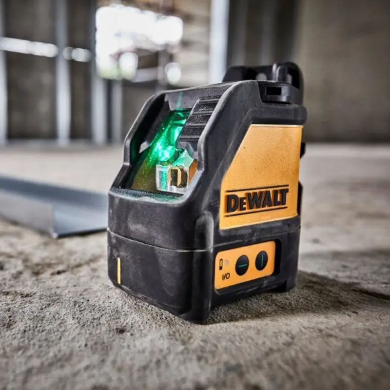 DEWALT DW088CG Cordless Laser Levels Green Cross Line Laser High Precision Horizontal Vertical Laser Level