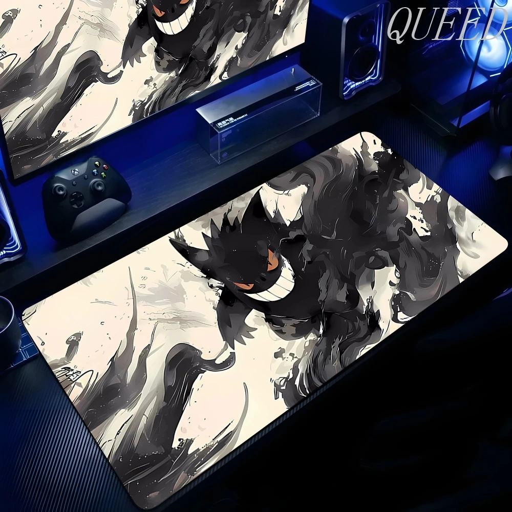 

Professional eSports Game Players Speed Mousepads Lock Edge Rubber Desk Mousepad G-gengar Mouse Pad P-Pokemons Keyboard Mat