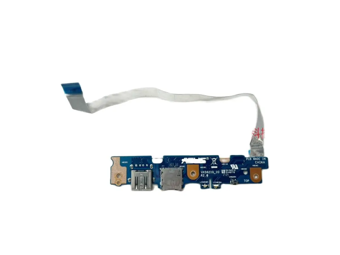 

MLLSE ORIGINAL STOCK FOR ASUS ZenBook Flip 15 UX562IA UX562IQ_IO UX562F Q526F USB BOARD WITH FLEX CABLE FAST SHIPPING