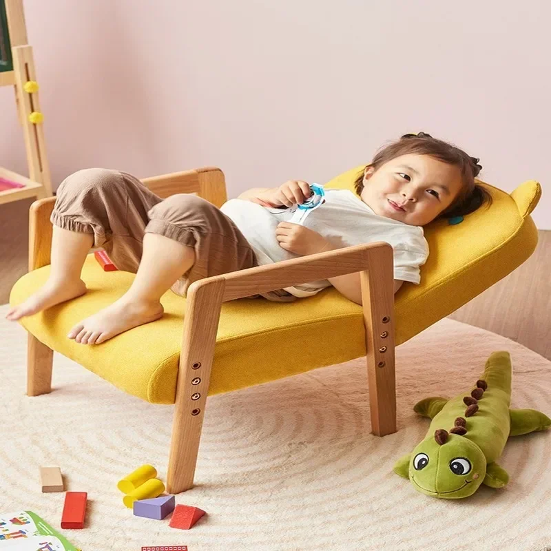 Adorable Children's Sofa: Modern Cartoon Reading Chair, Cute Baby Lounge Seat, Creative Corner Furniture | Fun Kids' Sofa