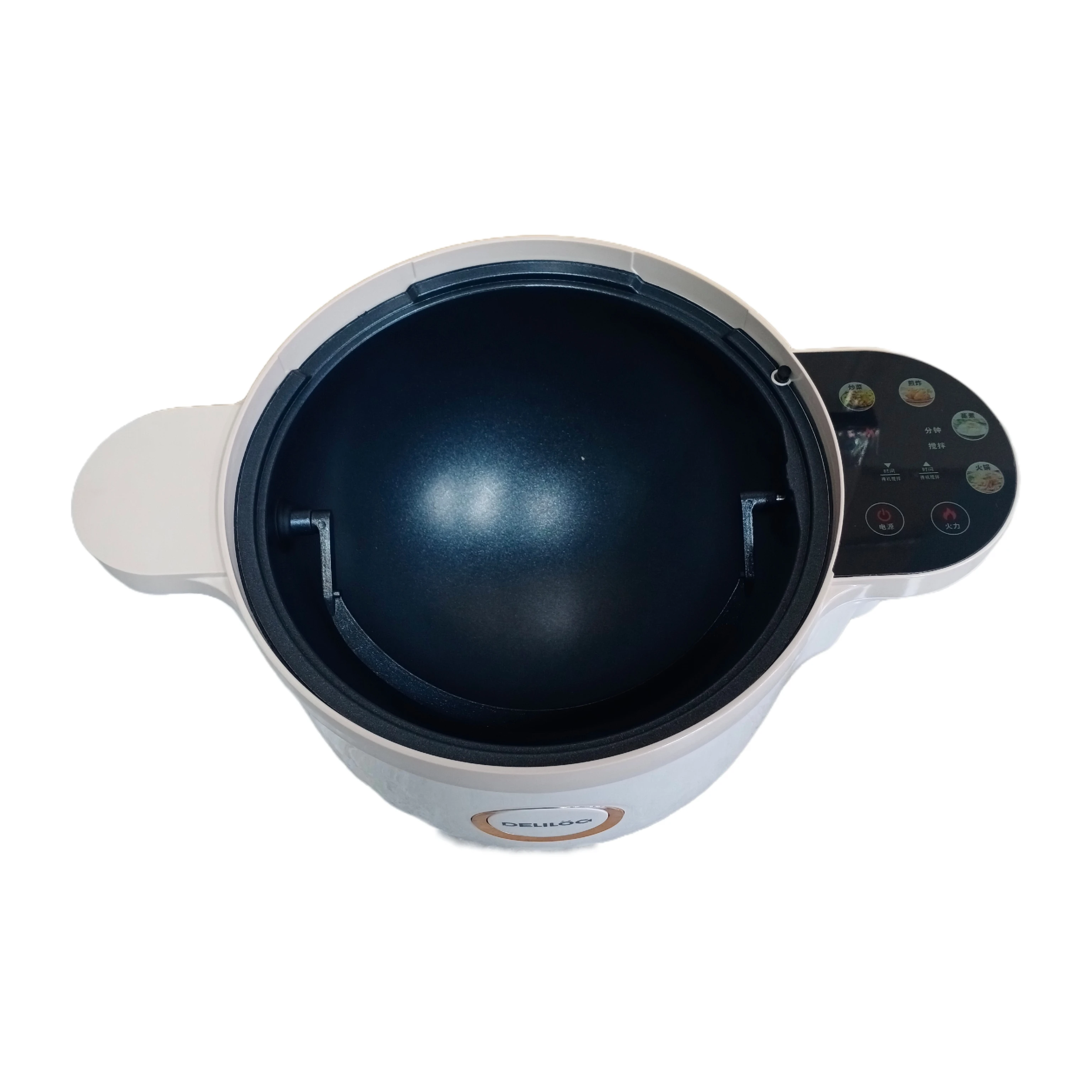 1400W Mini House Use Automatic Cooking Machine Stir-Fry Pot