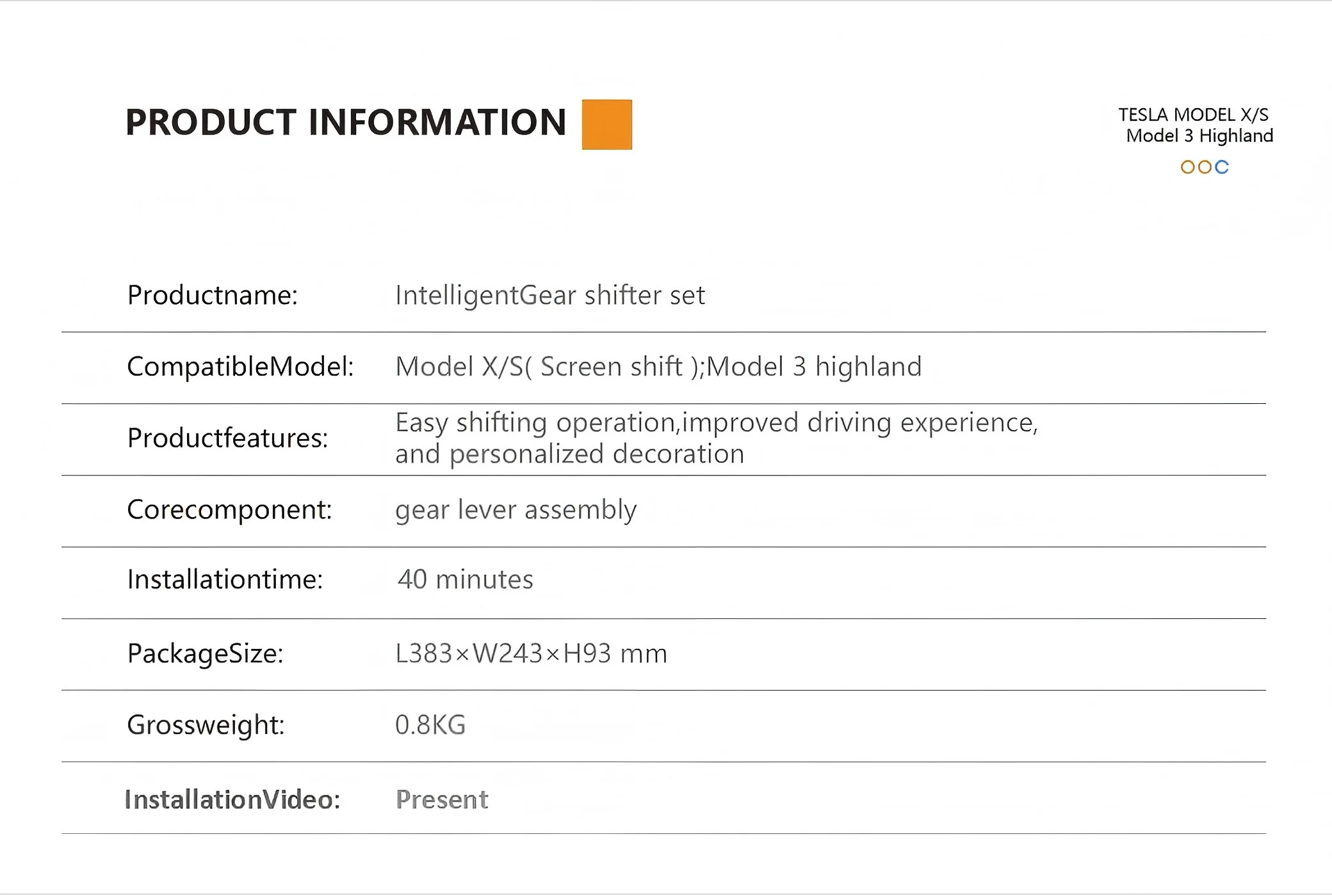 Умные стойки переключения передач для Tesla Model S X Model 3, высокочастотные поворотные стойки, рычаг переключения передач, комплект физического переключения передач, ручка
