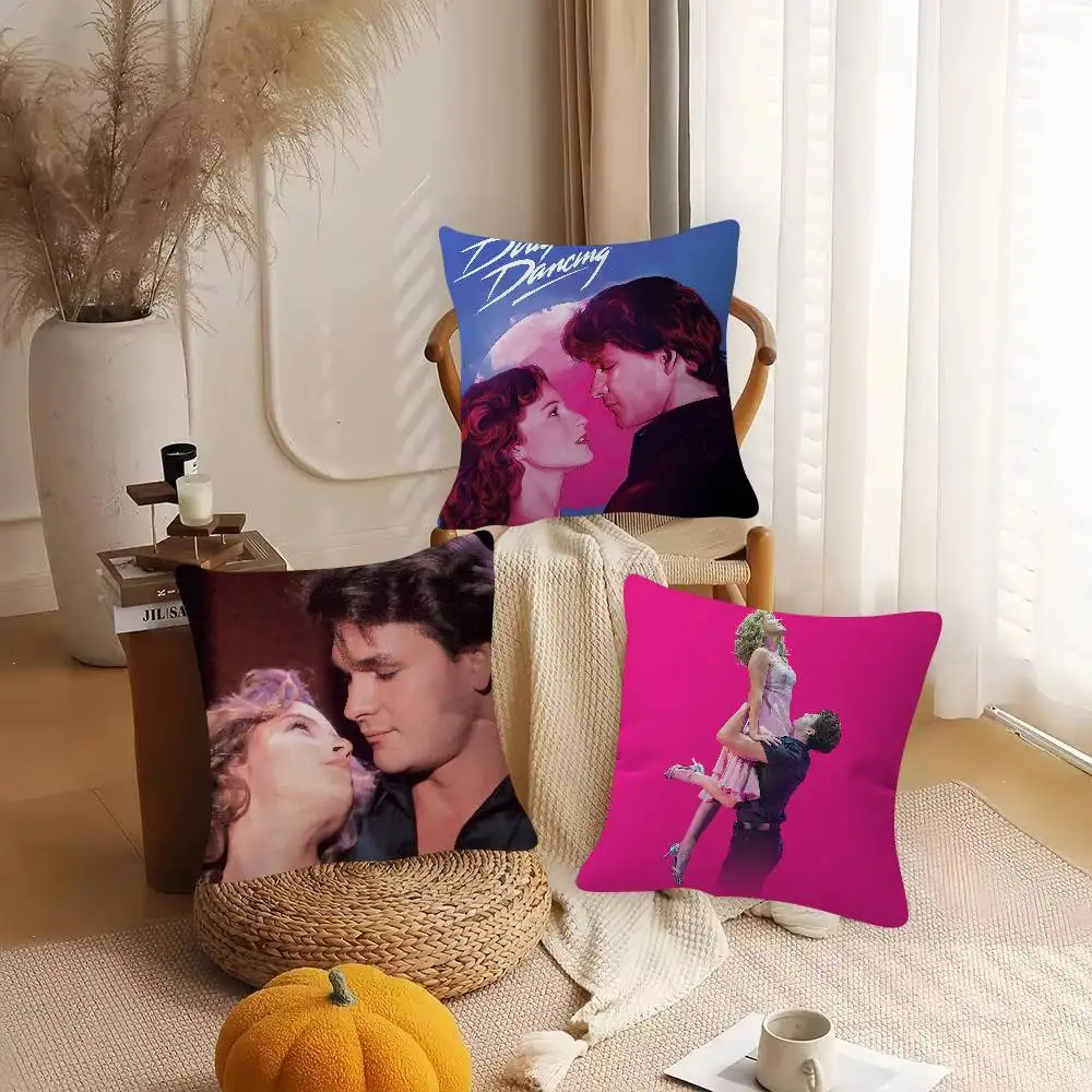 Movie Dirty Dancing Cute Cartoon Two-dimensional Pillowcase Bedroom Sofa Cushion Cover Nap Pillow Cover