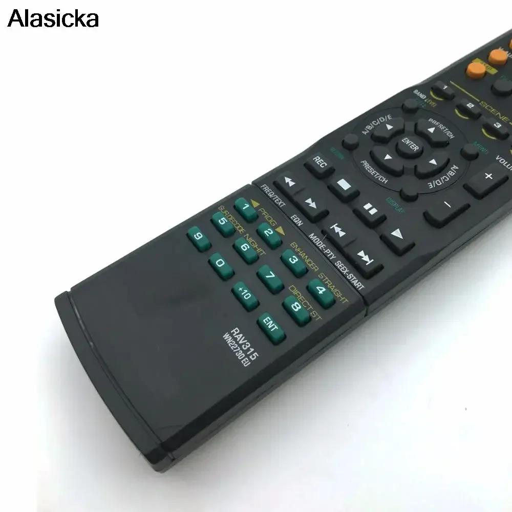 RAV315 per YAMAHA Home Audio Ricevitore AV Telecomando YHT380 WJ409300 HTR-6040 HTR-6050 RX-V450 Nuovo telecomando sostitutivo