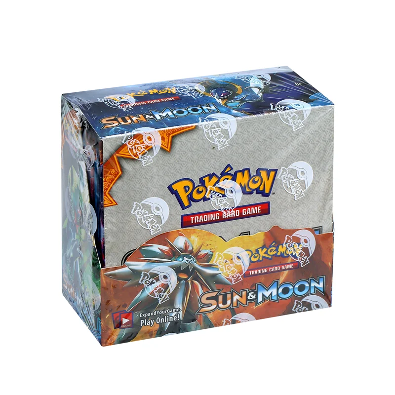 30-stijl Pokemon-kaart Prismatische evoluties TEAM UP Darkness Ablaze SUN MOON Evolutions Engelse Booster Battle Transactiekaart