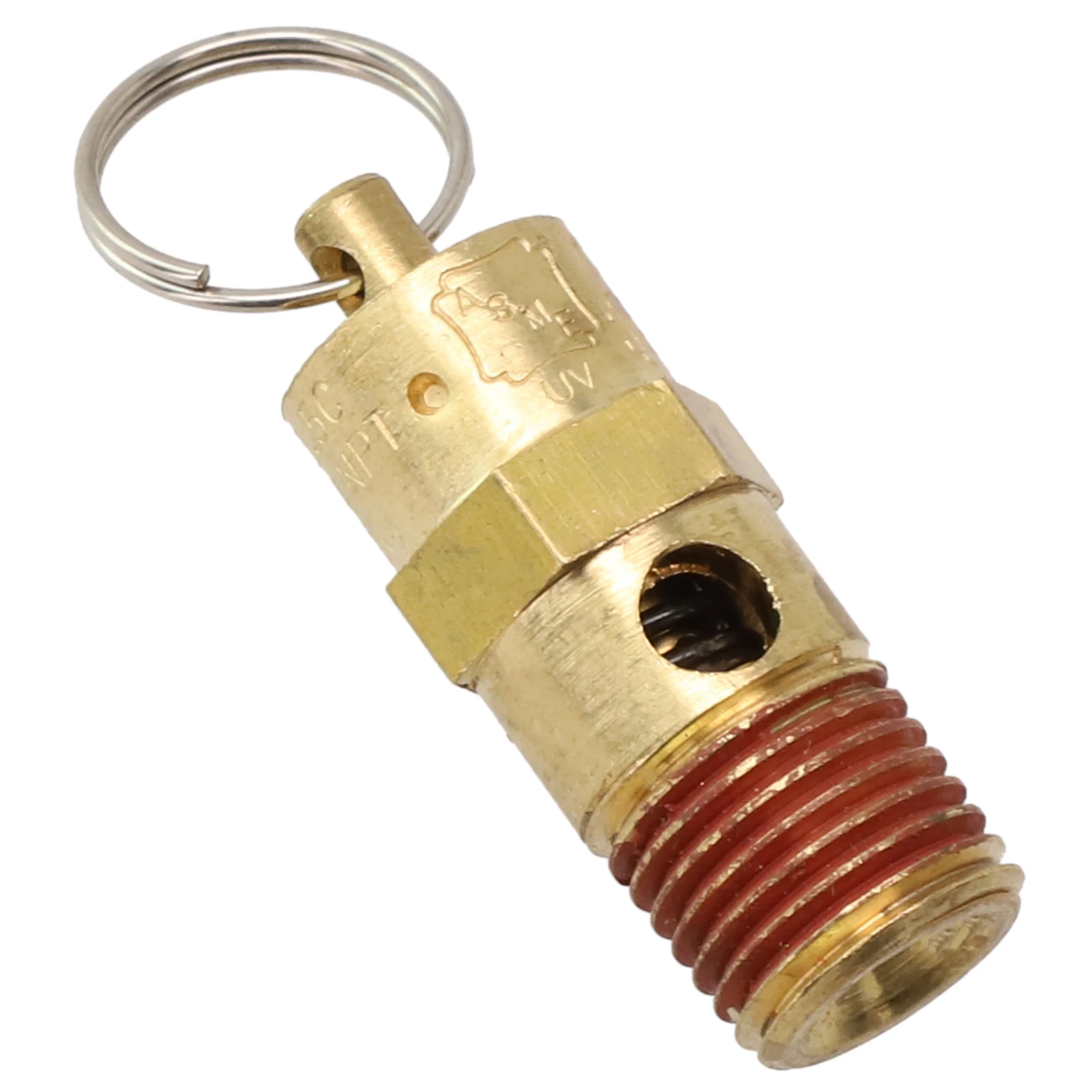 

Stainless Steel Spring 14 NPT Safety Relief Pressure Valve for Air Compressors 150 PSI Suitable for Construction