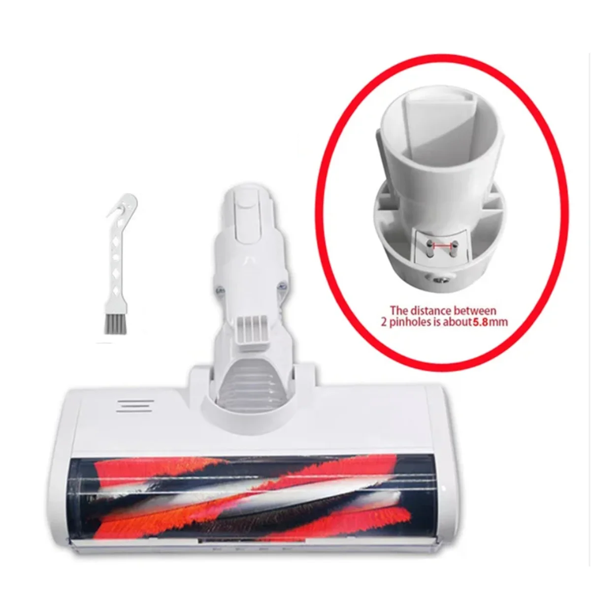 Electric Brush Head for K10/G10 1C Dreame V8/V9B/V9P/V11/G9 Carpet Brush Vacuum Cleaner Parts