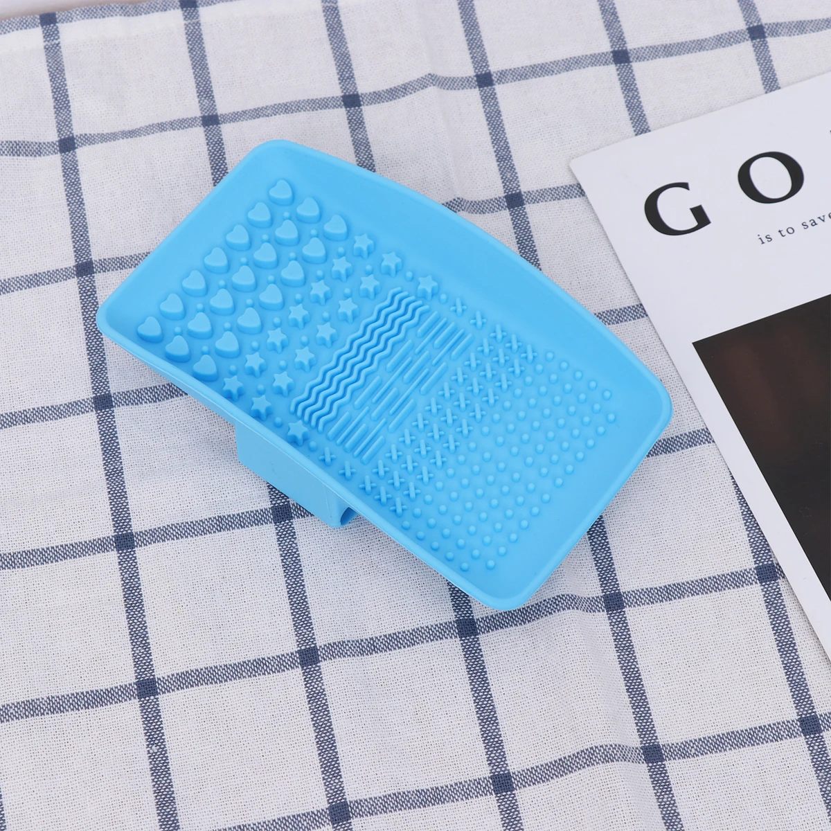 シリコーンクリーニングパッドブラシメイクアップツール洗濯マットブラシメイクアップクリーナーリムーバー