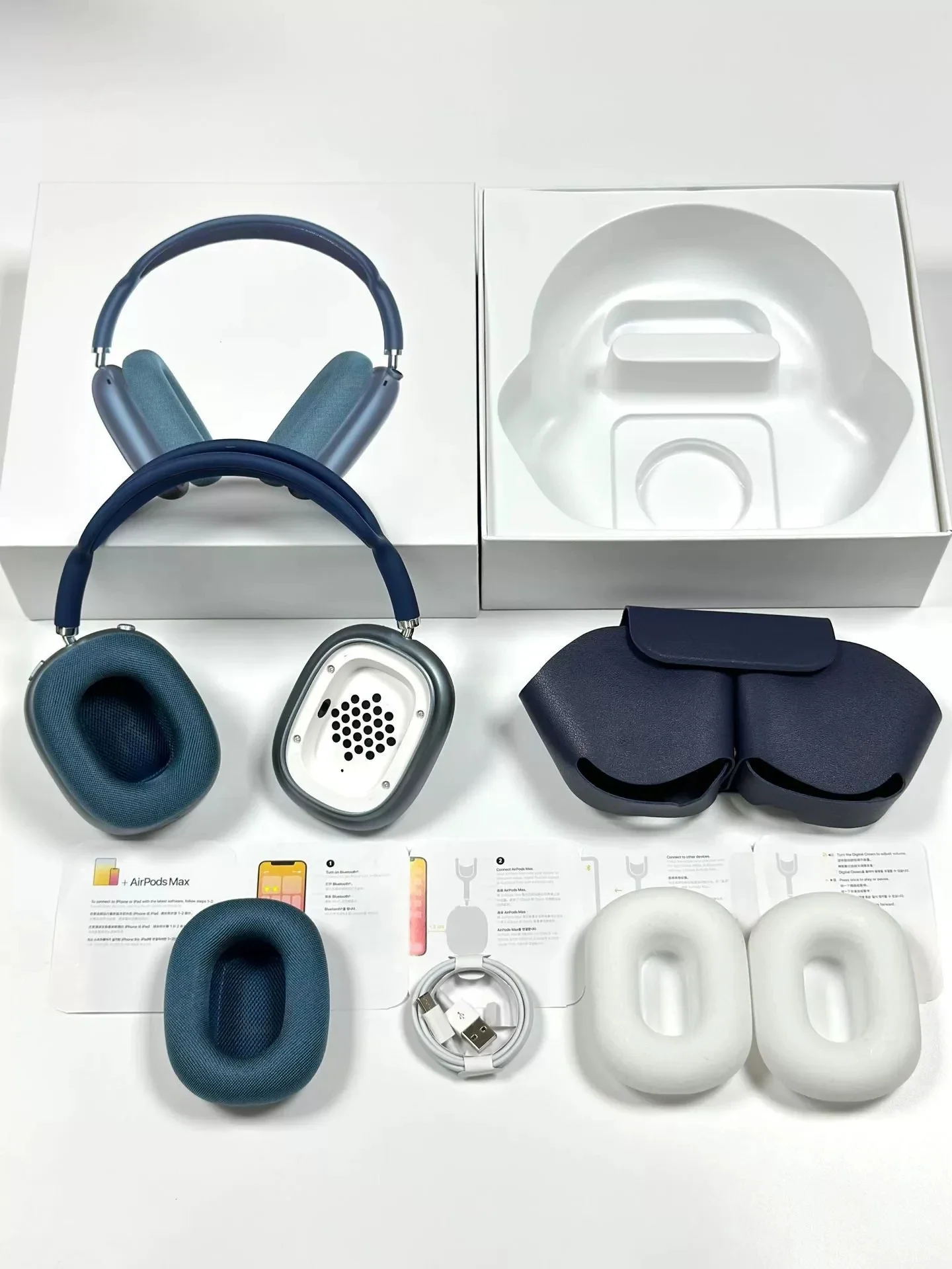 New Head mounted Wireless Bluetooth P9A+Bow Removable Magnetic Ear Protection Cover Heavy Bass Earphones