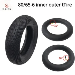 80/65-6 Tire for Kugoo M4 Pro Quick 3 Zero 10x Electric Scooter 10x3.0 Inner Outer Tyre Pneumatic Wheel Replacement Parts