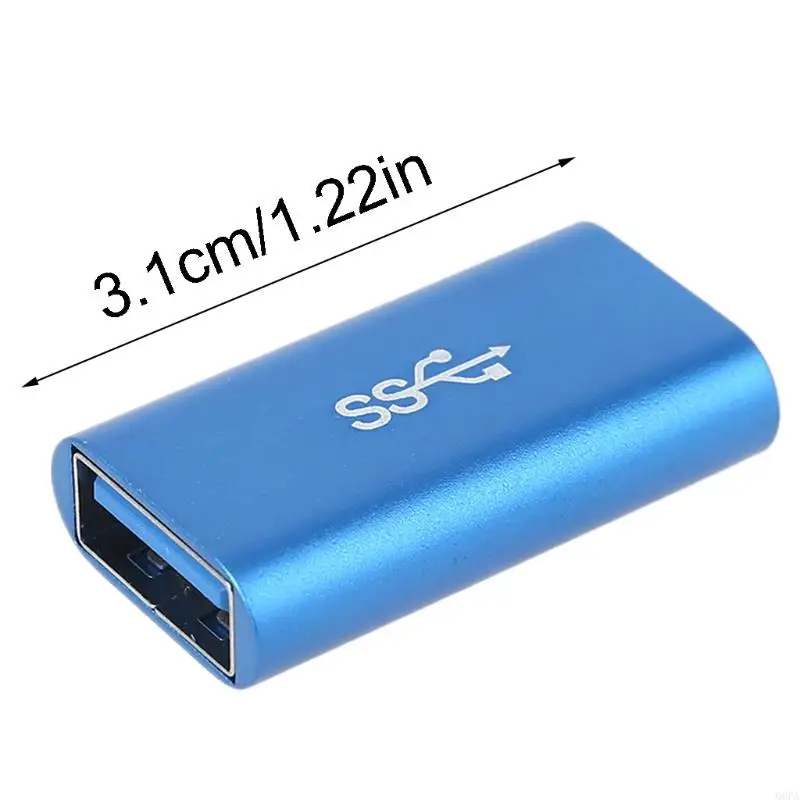 Q6Pa cho máy tính bảng điện thoại USB nữ sang nữ sang nữ chuyển đổi cáp điện tích