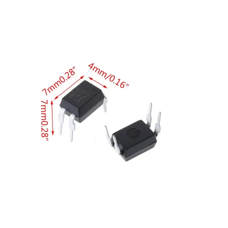 50pcs PC817 PC817C PC817/C PC817 LTV817 K1010B Optocoupler 634B