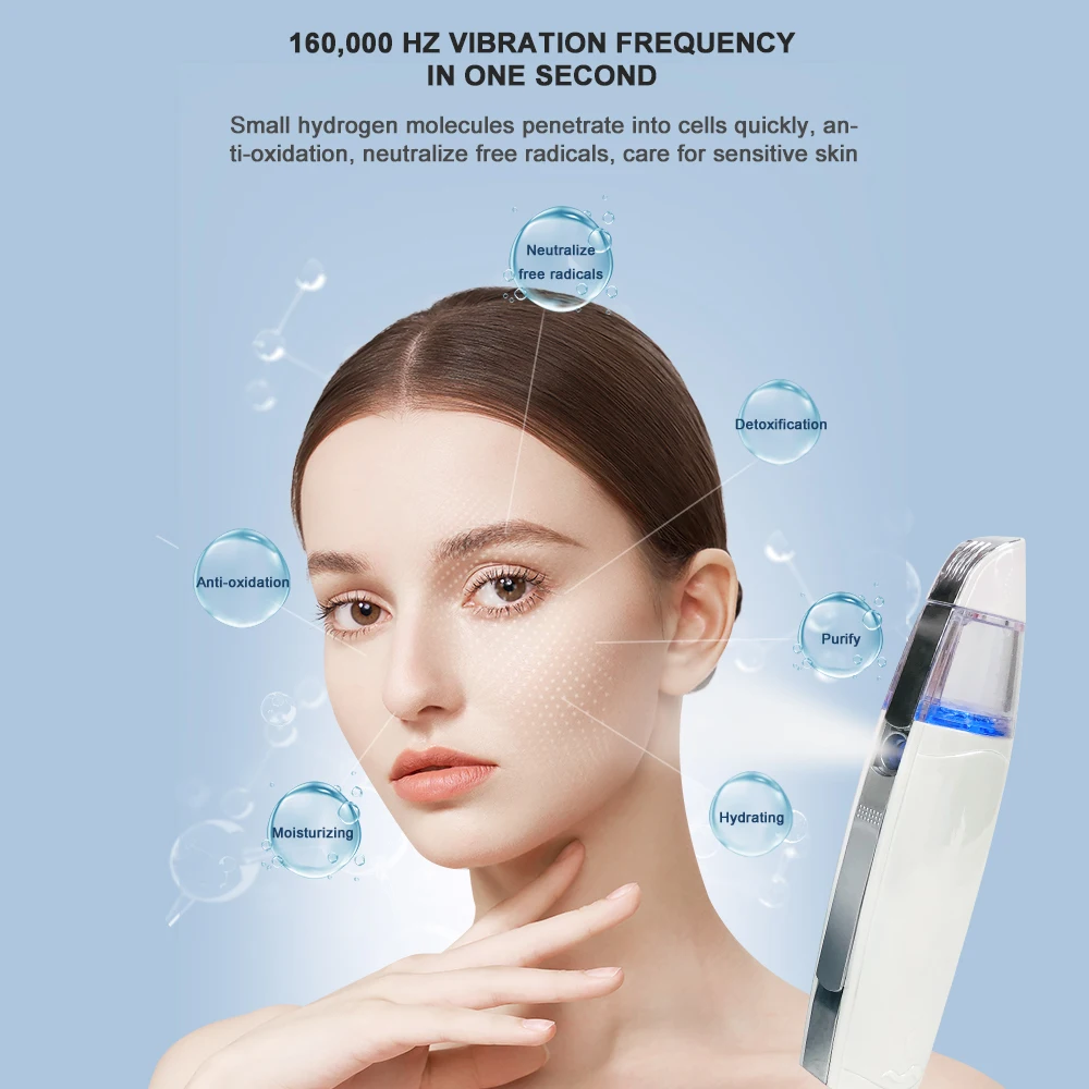 Suyzeko Moleculer Hydrogen Anti-oxidant Chargeable Handy Facial Beauty Nano Hydrating Sprayer