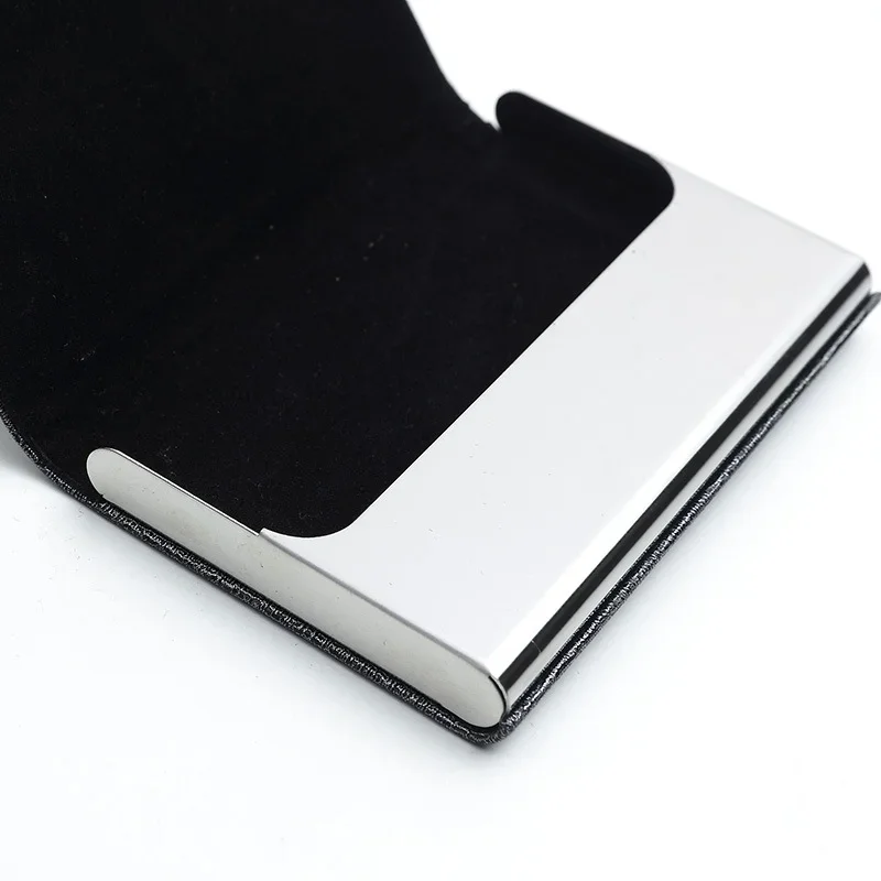 

Minimalist Aluminium Metal Anti - theft Credit Card Holder Thin Porte Carte Pocket Case Bank Credit Card Box for Women and Men