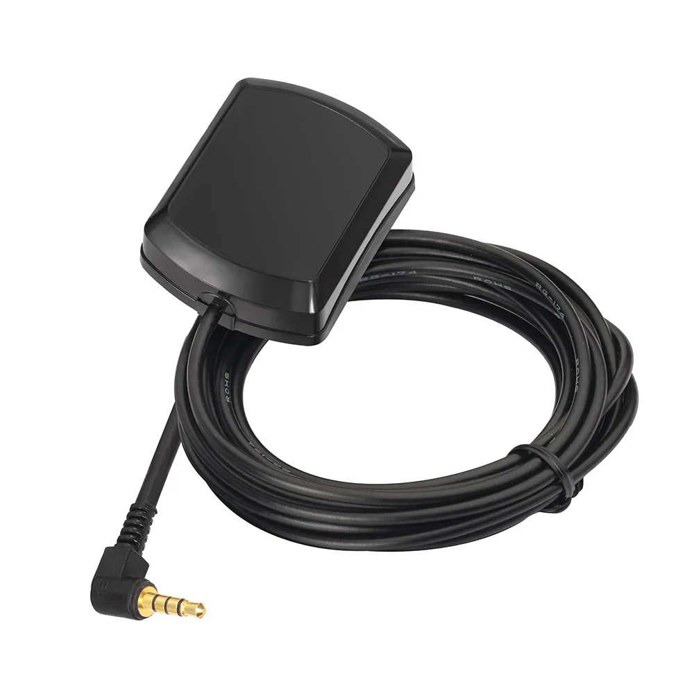 Superbat GPS Digital Radio Receiver Antenna 3.5mm Male Connector for AUKEY Papago Vechicle Car Dash Camera