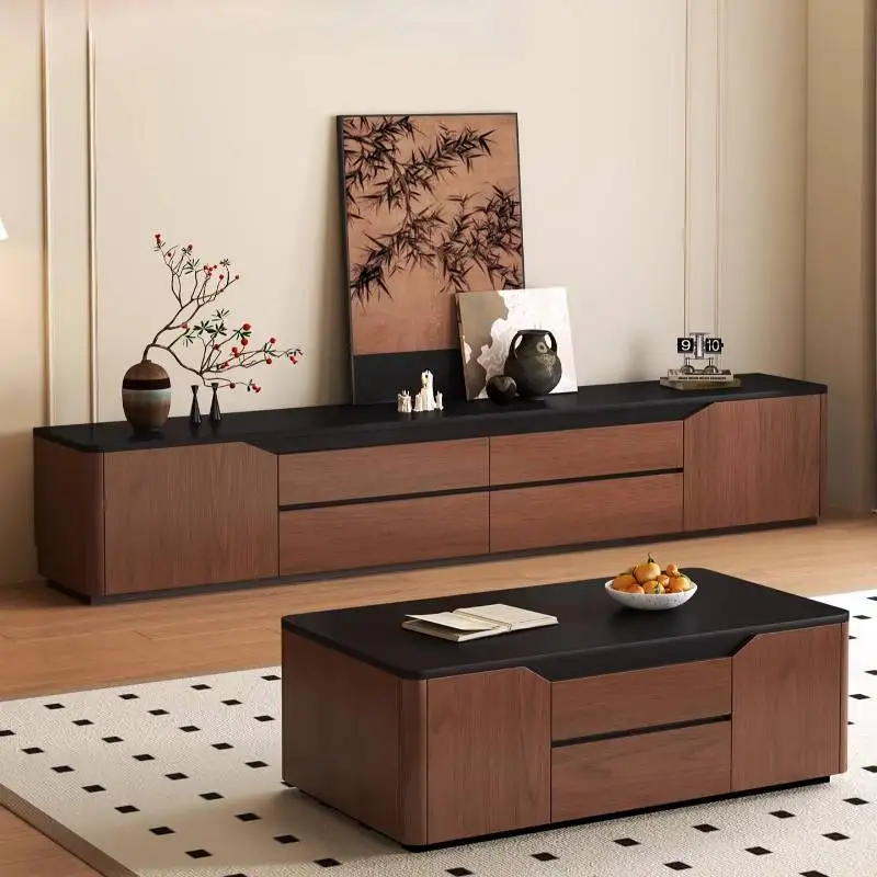 

Minimalist Brown Tv Cabinet Decoration European Nordic Storage Tv Cabinet Apartments Luxury Szafka Pod Telewizor Furniture