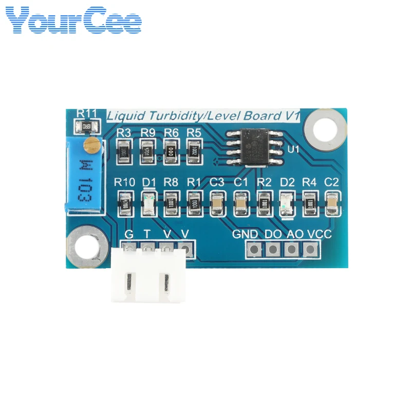 TS-300B Turbidity Sensor Module TS-300 Mixed Water Quality Detection Test Turbidity Transducer DC 5V