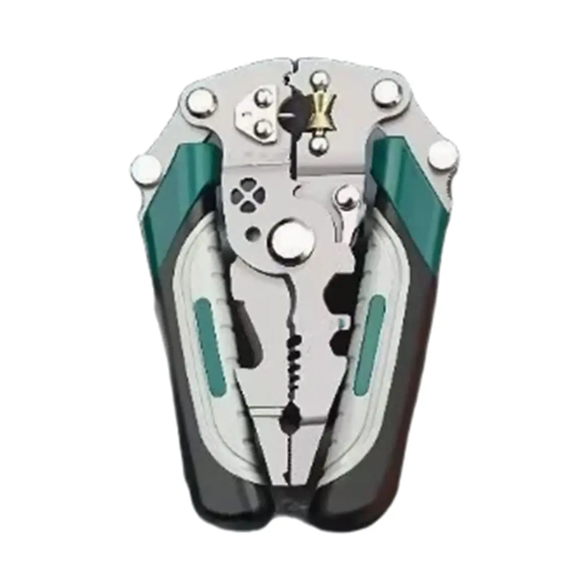 A60P Multi-Functional Folding Pliers, Electrician'S Special, Suitable for Wire Stripping, Wire Splitting, Winding Industrial
