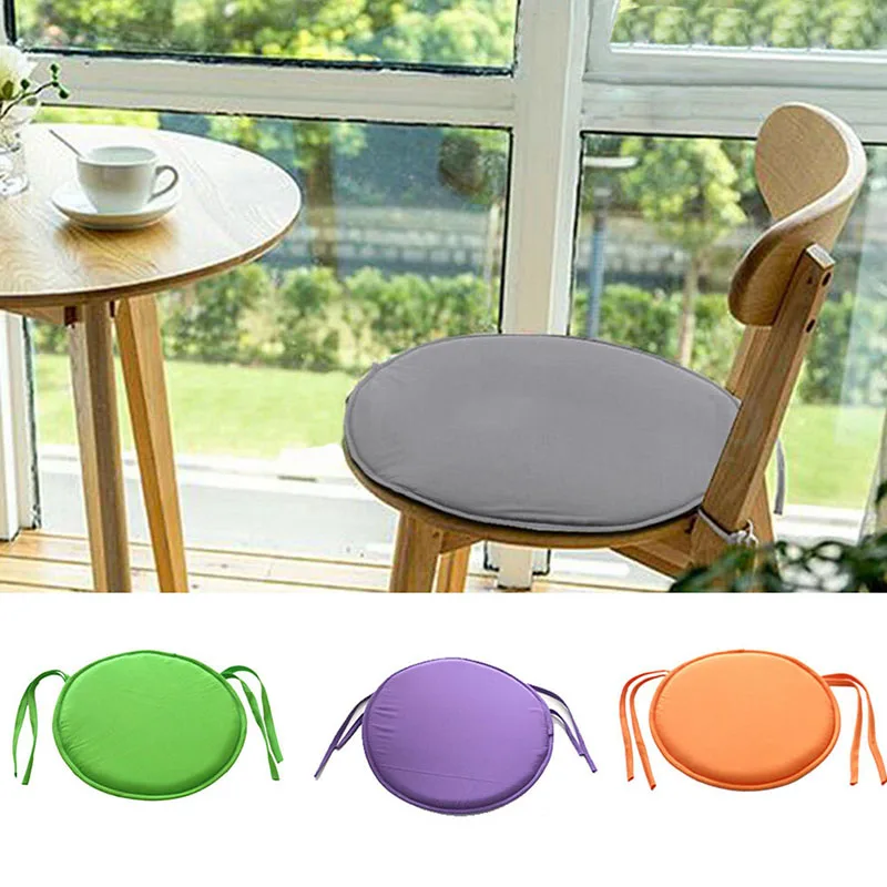 Round Garden Chair Cushions Seat Patio Home Bistro Stool Colorful Indoor Outdoor Kitchen Office Chair Seat Pads Diameter 30x30cm