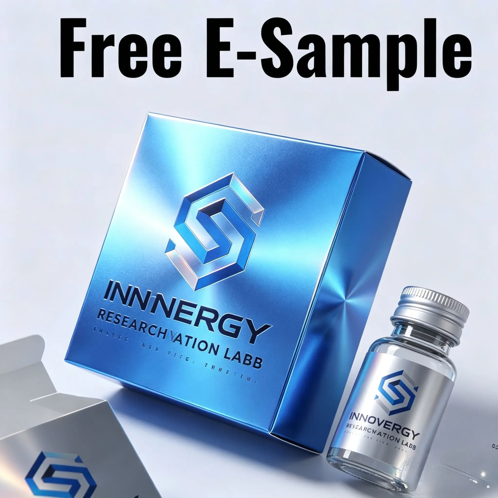 Custom Self-adhesive Waterproof Logo Vinyl Labels,All-in-one Packaging Box Kit for Peptide Finished Items
