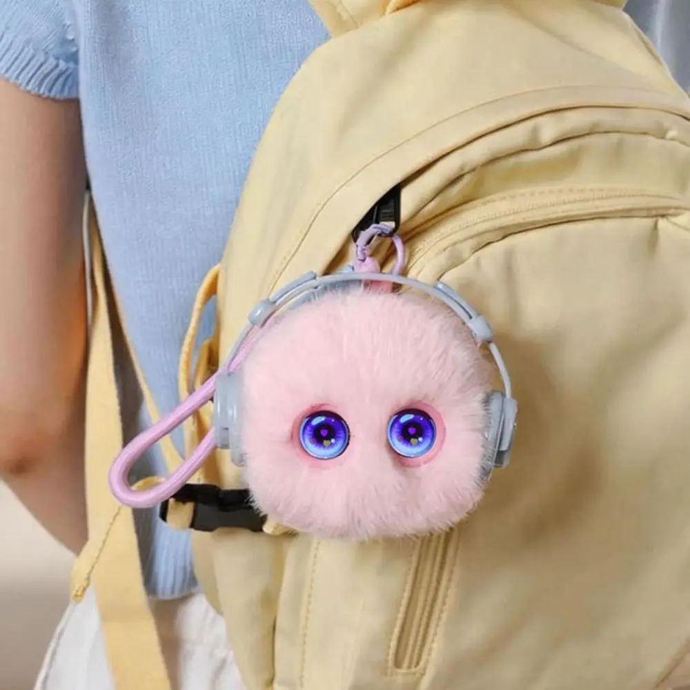 66 Languages Interactive AI Plush Companion Pendant Interactive Talking Cute Design AI Cat Keychain Desk Buddy