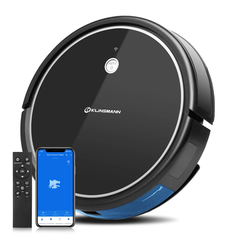 Wet Dry 3 In 1 Sweeping Vacuuming Mopping Intelligent Water Tank WIFI APP Control Robotic Vacuum Cleaner For House Cleaning