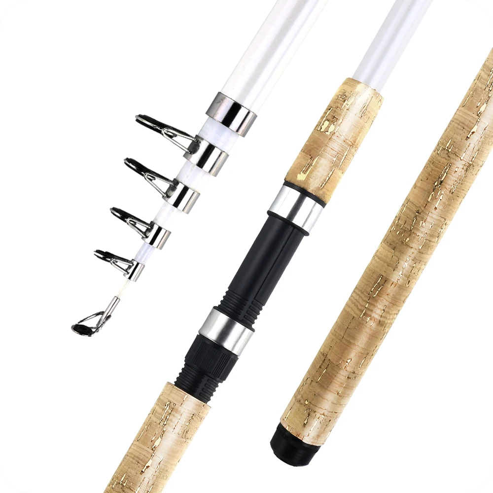 JOSBY Portable Fishing Rod Carp Telescopic Carbon Fiber Pesca Spinning Rock Feeder Pole 2.1M 2.4M 2.7M 3.0M 3.6M Durable Tackle