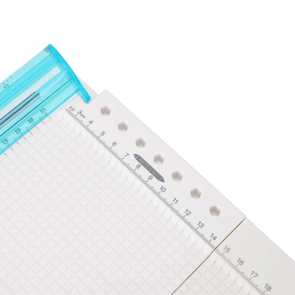 7 in 1 Paper Trimmer Board 12.2 Inch Cutting Width Folding Scorer Craft Paper Cutter Scoring Tool Multifunctional Design