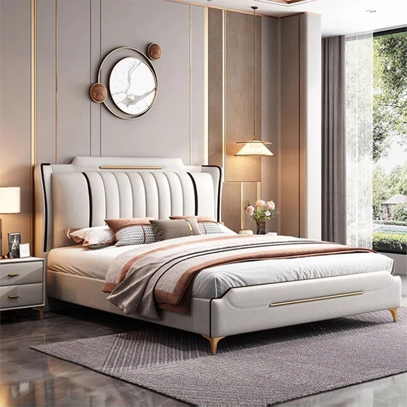 

Standing Storage Bed Bedrooms Wedding Upholstery Relax Bed Lounge Sleeping Camas De Matrimonio Dormitorio House Accessories