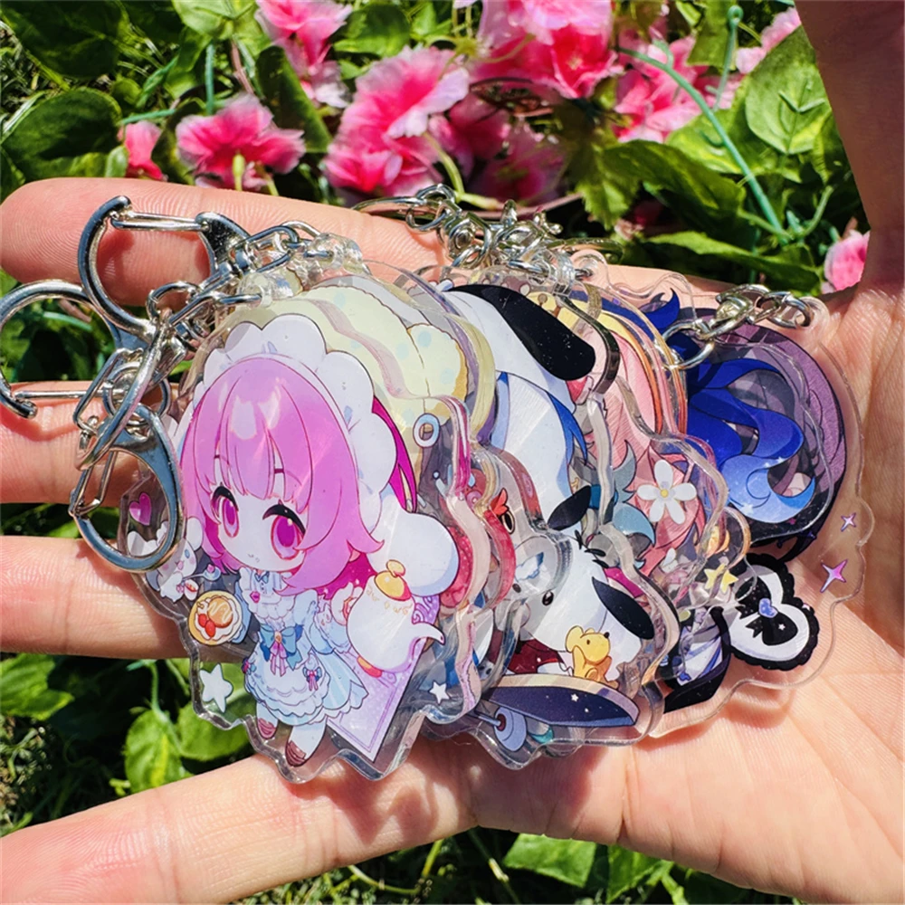 Game Project Sekai: Colorful Stage! feat pjsk‌ Kusanagi Nene Cosplay COSTUME Acrylic Keychain Key Accessories Pendant Prop