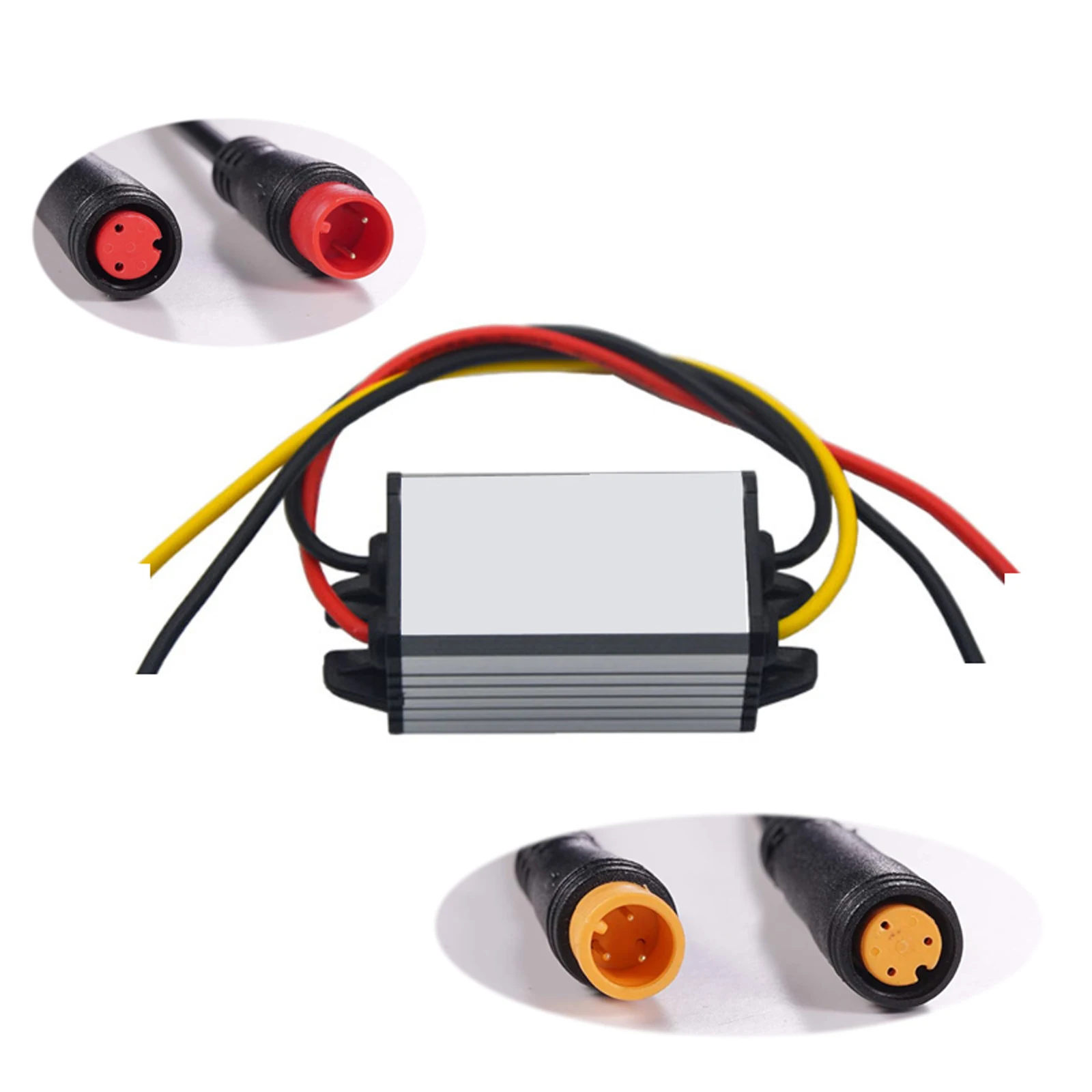 48v To 12v Converter 3-Pin/2-Pin Fix For Super73, Electric Bike Accessories For Headlights, Fix For 48v Electric Bike