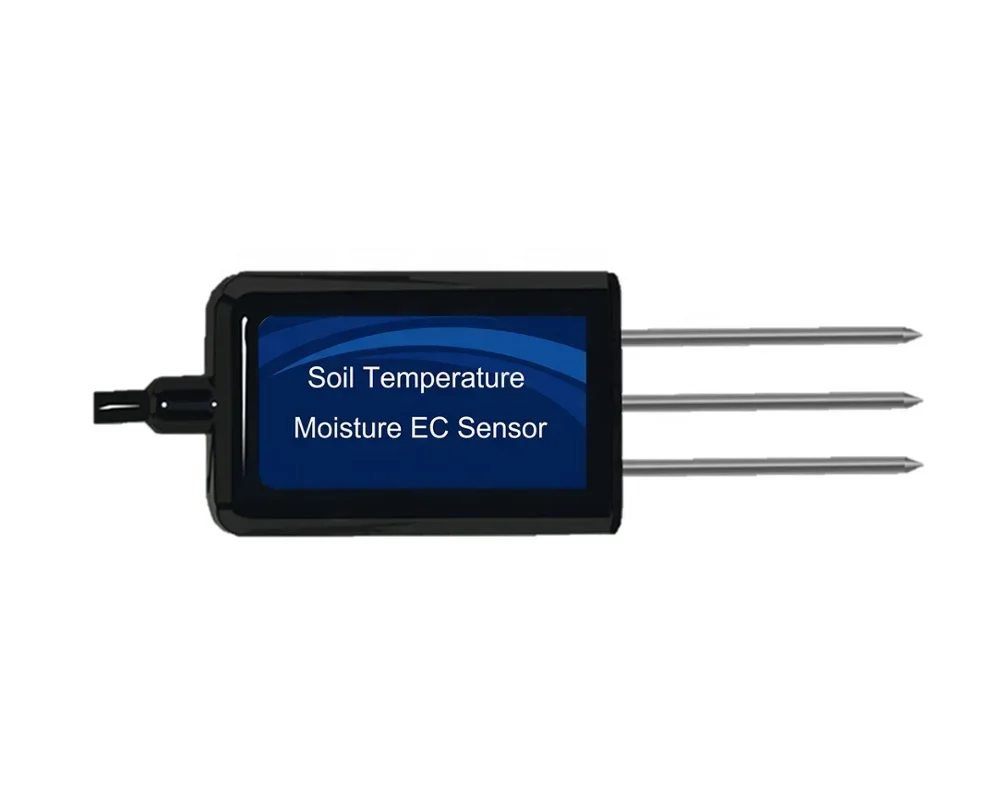 Server Software Lora Lorawan 3 In 1 Soil Temperature Humidity EC Sensor