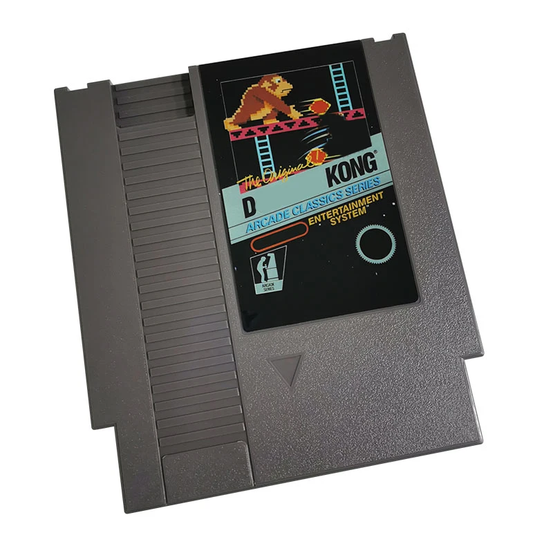 D Kong 1 NES Cartridge Retro Classic Video Game Card For 8 Bit Entertainment System Console - English