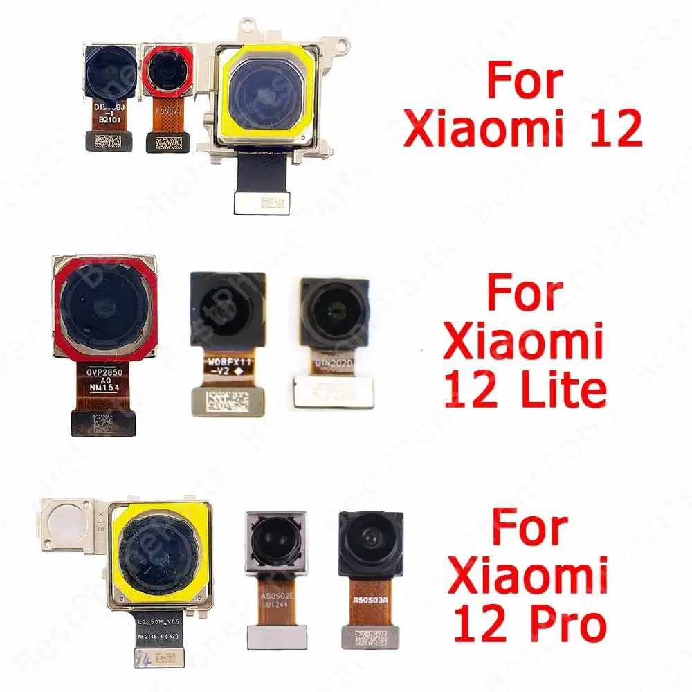 

For Xiaomi Mi 12 Lite 12 Pro 12Lite 12Pro Rear Back Backside Camera Module Replacement Spare Parts