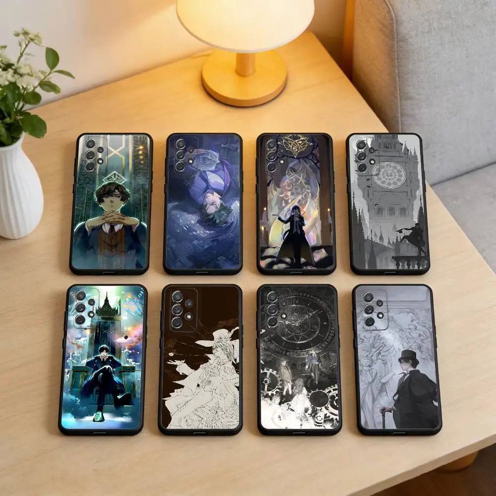 

L-Lord Of M-Mysteries Phone Case For Samsung Galaxy A73,A72,A71,A70,A53,A52,A51,Soft Silicone Black Cover