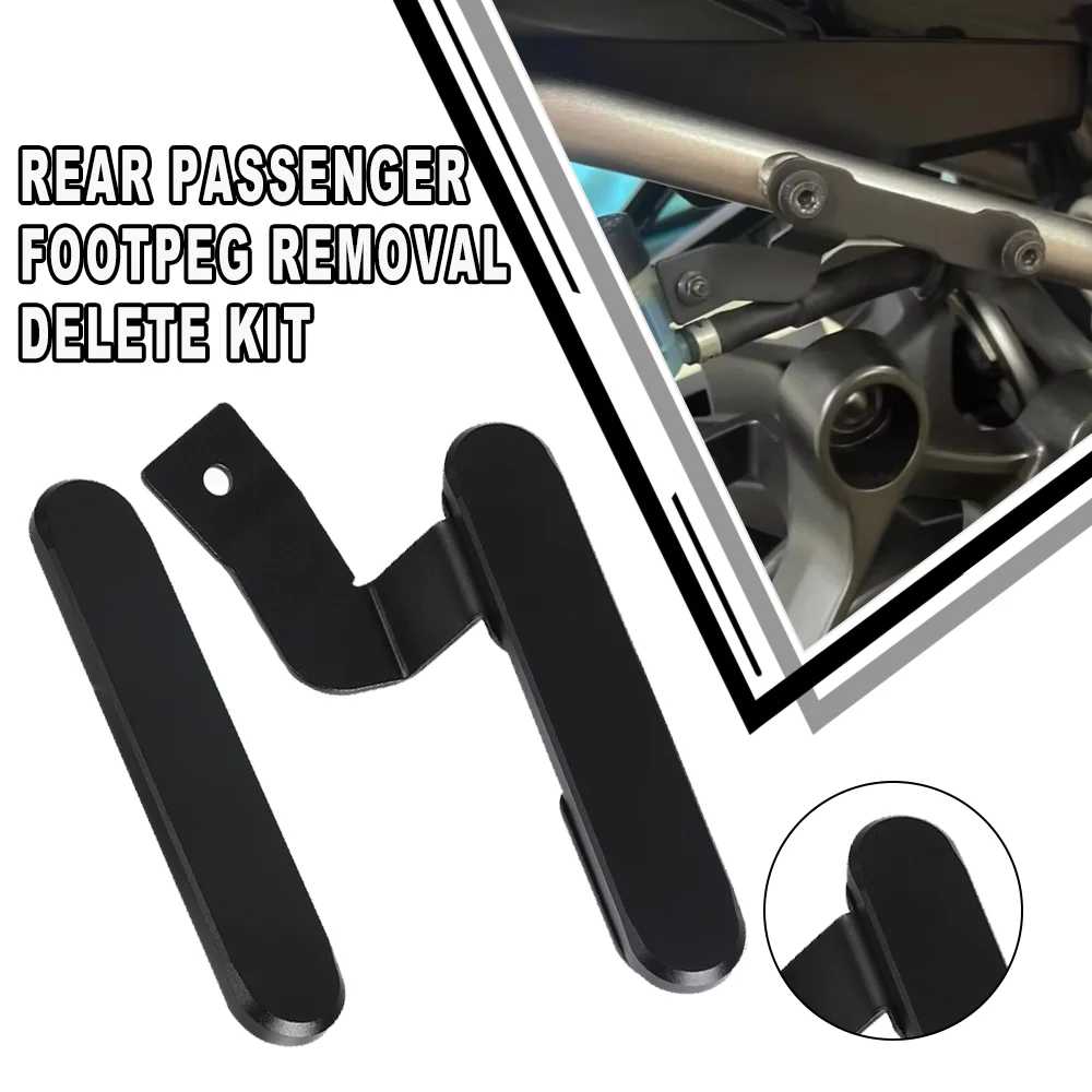 

For YAMAHA MT09 MT-09 MT07 MT10 XSR900 XSR700 Motorcycle Rear Oil Modification Bracket Passenger Footpeg Removal Delete Kit