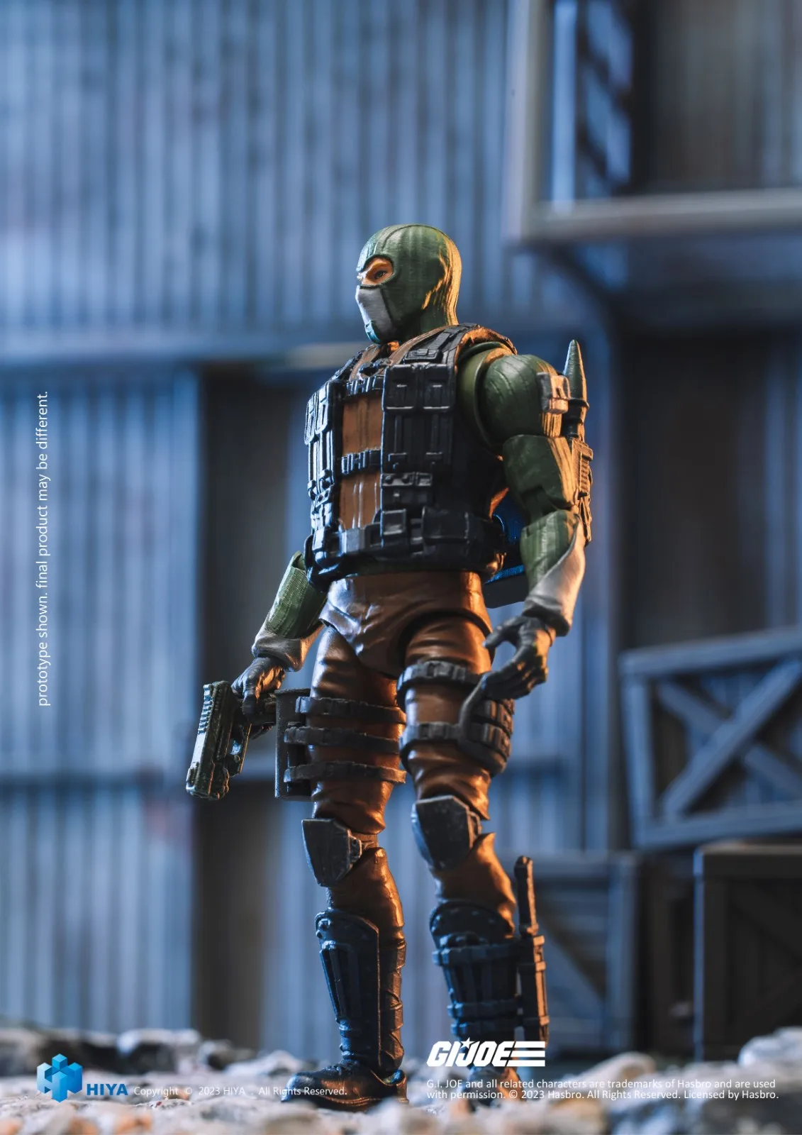 在庫あり HIYA 絶妙なミニ G.I.ジョービーチヘッド 1/18 兵士人形アニメーションアクションフィギュア玩具ギフトモデルコレクション趣味