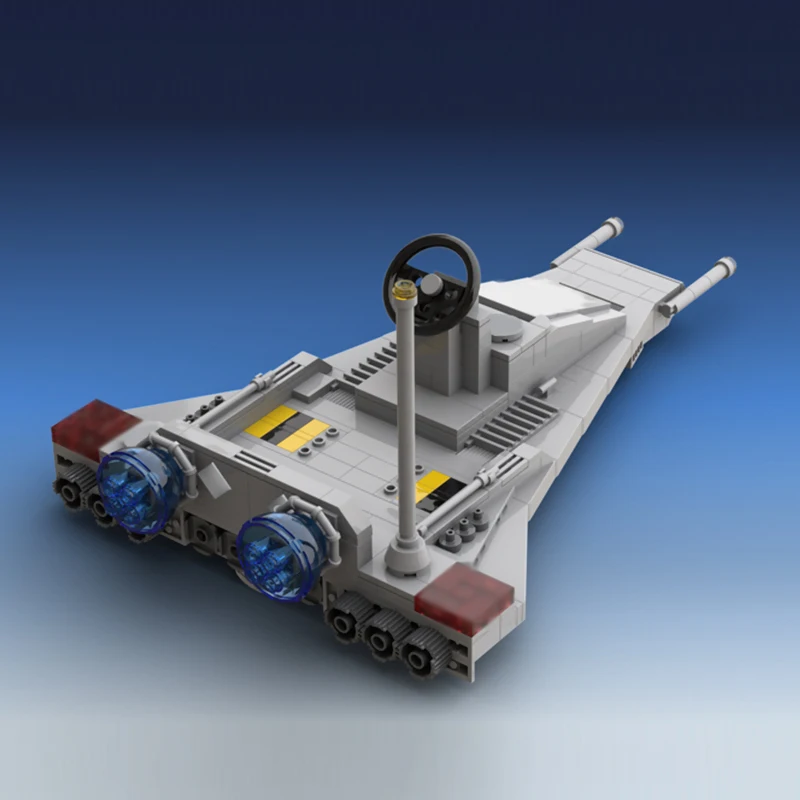 宇宙ベビースクーターモデル MOC 組み立てブロック 戦争装備 モジュール式テクノロジーギフト ホリデー組み立て 子供のおもちゃセット