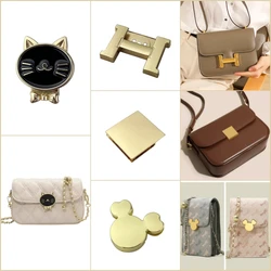 Magnetic Snap Button Metal Locks Metal Hardware Accessories for Lady's Handbags Parts  Magnet Button Lock DIY Repair Bag