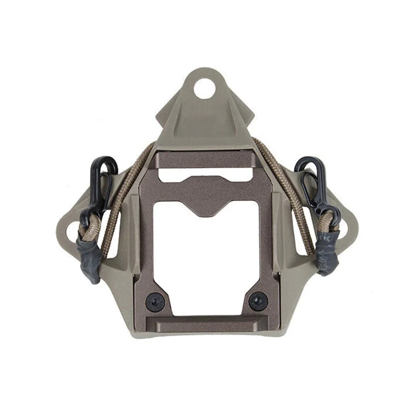 TMC SF Helmet Skeleton NVG Shroud 3 Hole For G19 G24 Mount Dark Earth(051781)