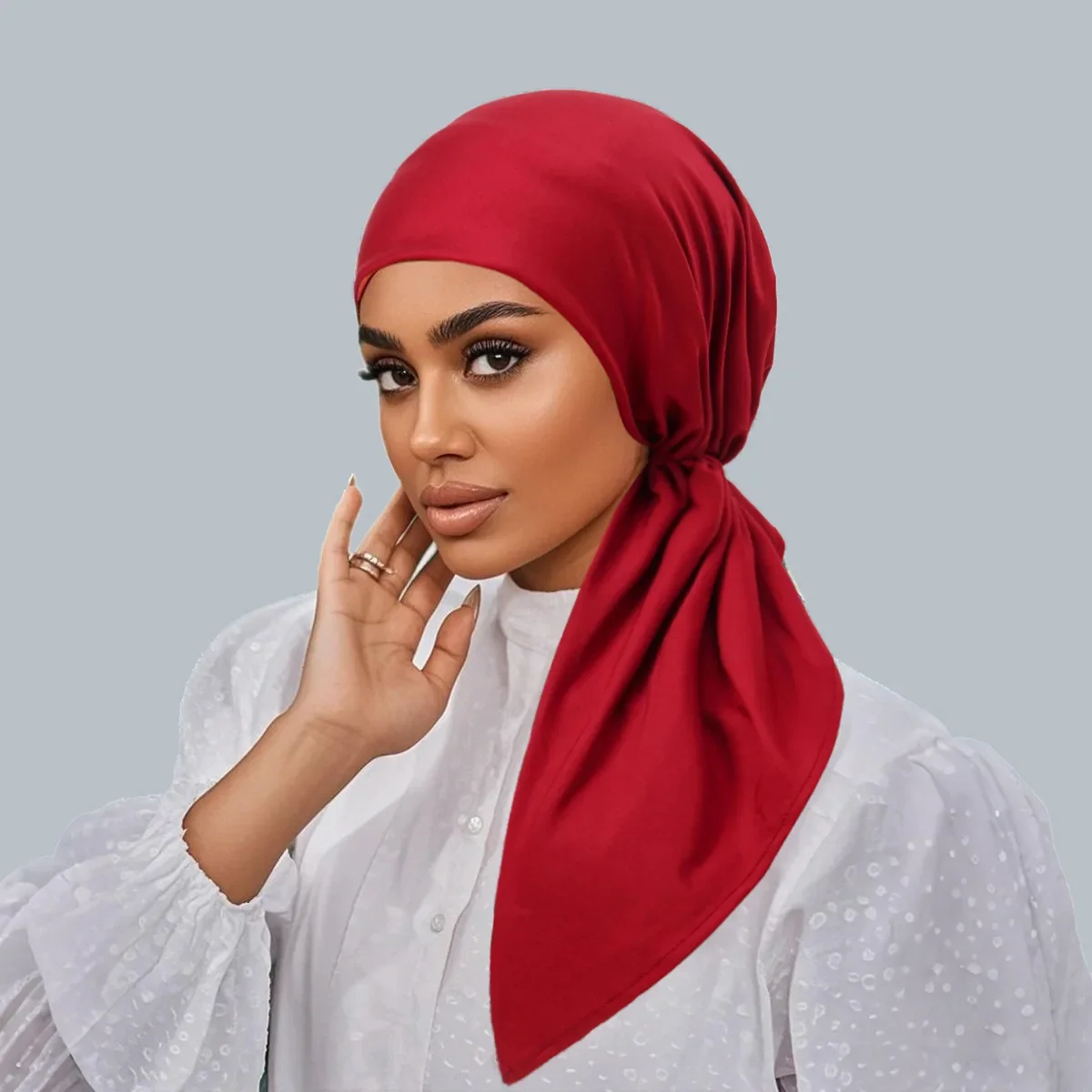 جديد عصري عمامة قبعة المرأة مسلم الحجاب الإسلامي الكيماوي قبعة وشاح الرأس السيدات رئيس التفاف غطاء الحجاب الحجاب Turbante Mujer جديد