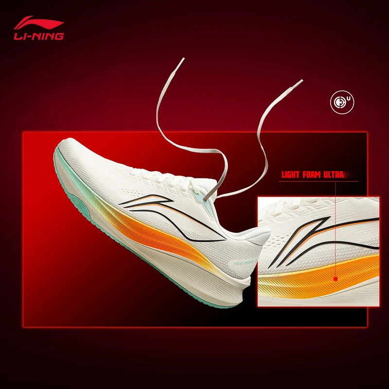 LI-NING RED HARE 9 Men's Lightweight Reflective Training Racing Running Shoes Breathable Sports shoes ARPW003 image 2