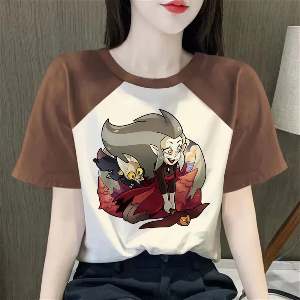 the Owl House t-shirt shoujo japan scene  jojifuku Retro tshirt japanese streetwear alternative  emo cutecore