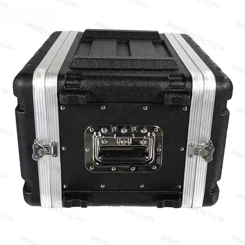 ABS Plastic 6U 310 Medium Audio Equipment Chassis Portable Air Case Cabinet For Power Amplifier Wireless Microphone Receiver